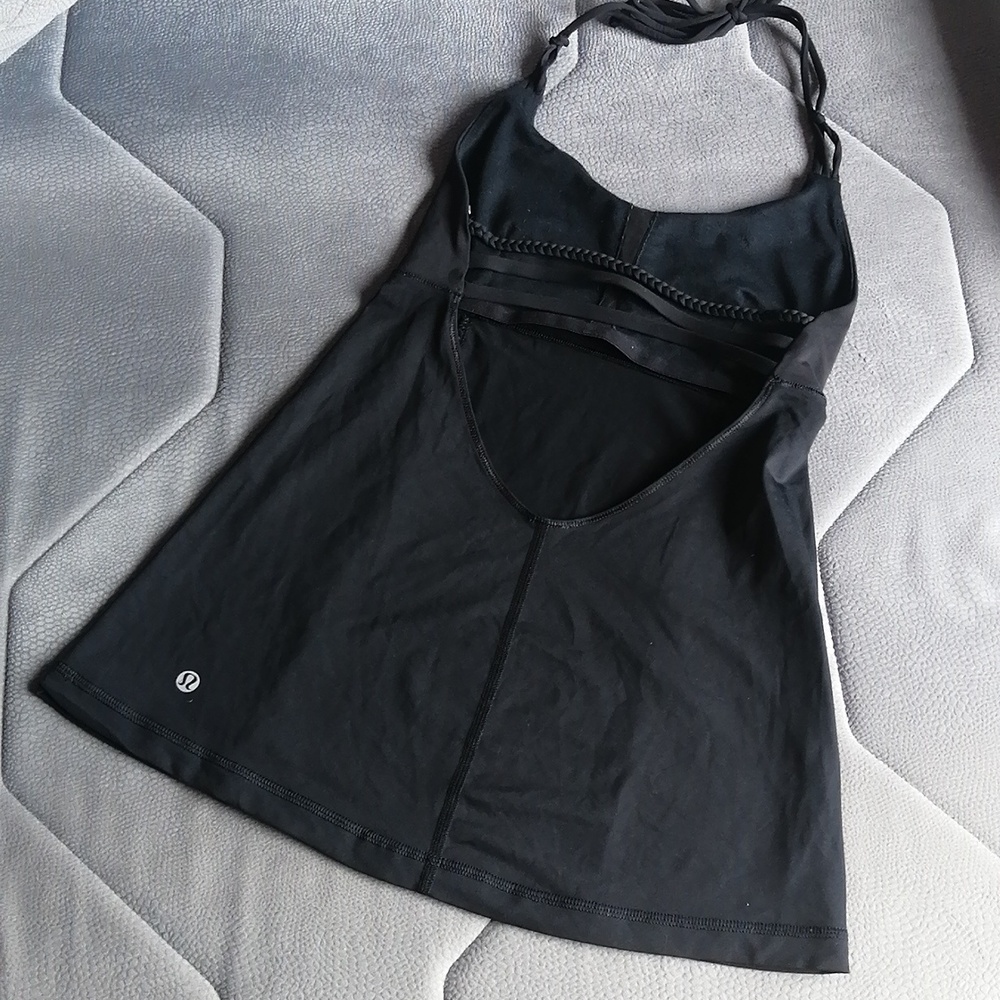 Lululemon Wandering Yogi Halter Top Black - Picture 12 of 14